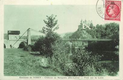 CPA FRANCE 43 "Environs de Vorey, Le château de Margeaix".