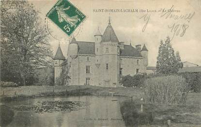 CPA FRANCE 43 "St Romain Lachalm, Le Château".
