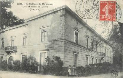 CPA FRANCE 43 "Le château de Maubourg près de St Maurice de Lignon".