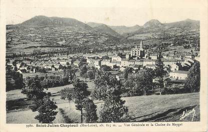 CPA FRANCE 43 "St Julien Chapteuil, Vue générale".