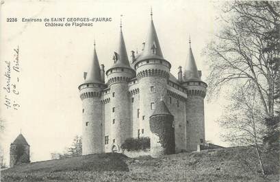 CPA FRANCE 43 "Environs de St Georges d'Aurac, Le château de Flagheac".