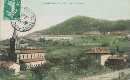 CPA FRANCE 69 "St Romain de Popey, Le mont de Popey".