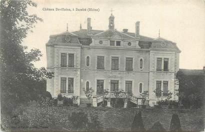 CPA FRANCE 69 "Dareizé", Château Devillaine".