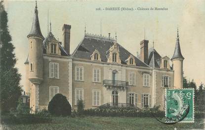 CPA FRANCE 69 "Dareizé", Château de Montelus".