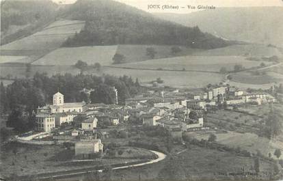 CPA FRANCE 69 "Joux, Vue générale ".