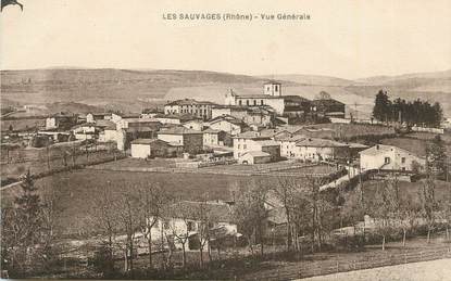 CPA FRANCE 69 "Les Sauvages, Vue générale ".