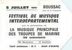 CPSM FRANCE 23 "Boussac, Festival de musique interdépartemental"