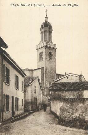 CPA FRANCE 69 "Trigny, Abside de l'église".