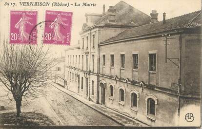 CPA FRANCE 69 "Vernaison, La Mairie".