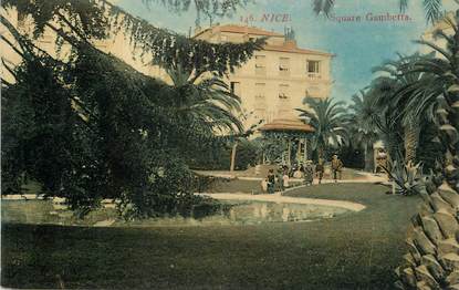 CPA FRANCE 06 "Nice, square Gambetta"