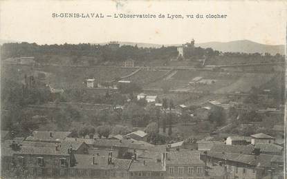 CPA FRANCE 69 "St Genis Laval, L'Observatoire de Lyon, vue du clocher".