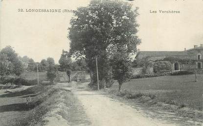 CPA FRANCE 69 "Longessaigne, Les Verchères".