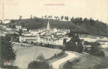 CPA FRANCE 69 "St Clément les Places".