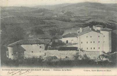 CPA FRANCE 69 "Environs de St Martin en Haut, Château de la Bâtie".