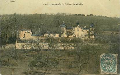 CPA FRANCE 69 "Villechenève, Château de Villette".