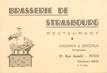 CPA / CDV FRANCE 06 "Nice, Brasserie de Strasbourg, Pr. Magnan & Zoccola"