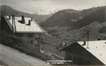 CPSM FRANCE 73 "Hauteluce, Le Mont Blanc".