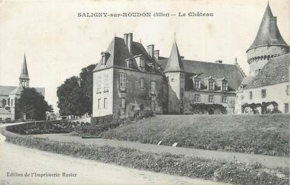 CPA FRANCE 03 "Saligny sur Roudon, Le château".