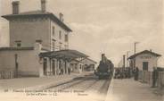 13 Bouch Du Rhone CPA FRANCE 13 "Nouvelle ligne de chemin de Fer de l'Estaque à Miramas, la Gare d'Istres" / TRAIN