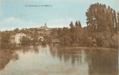 CPA FRANCE 16 "St Simieux, La Charente".