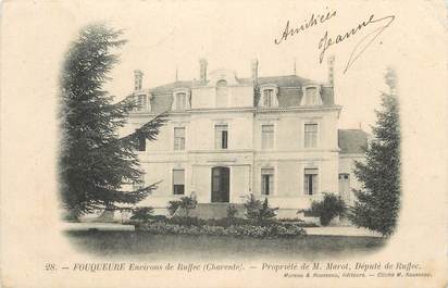 CPA FRANCE 16 "Fouqueure, Propriété de M. Marot".