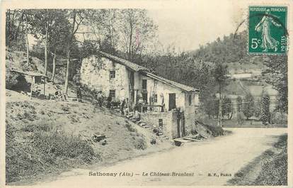 CPA FRANCE 01 " Sathonay, Le château Branlant".