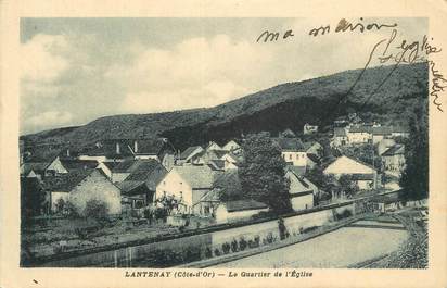 CPA FRANCE 21 "Lantenay, Le quartier de l'église".