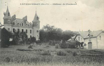 CPA FRANCE 21 "L'Etang Vergy, Château de Charmont".