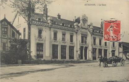 CPA FRANCE 21 "Auxonne, La gare".