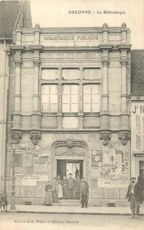 CPA FRANCE 21 "Auxonne, La bibliothèque".