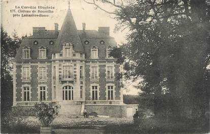 CPA FRANCE 19 "Prés Lamazière Basse, Le château de Roussilhe".