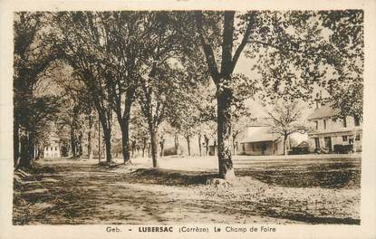 CPA FRANCE 19 "Lubersac, Le champ de foire".