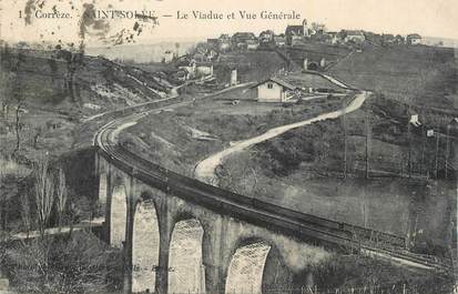 CPA FRANCE 19 "St Solve, Le viaduc et vue générale".