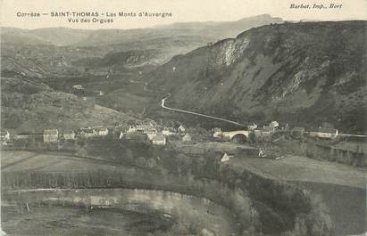 CPA FRANCE 19 "St Thomas, Les monts d'Auvergne vus des Orgues".