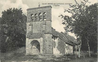 CPA FRANCE 19 "St Merd de Lapleau, L'église".
