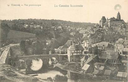 CPA FRANCE 19 "Uzerche, Vue panoramique".