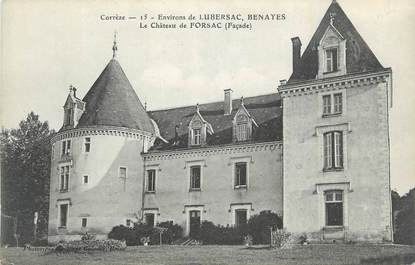 CPA FRANCE 19 "Benayes, Le château de Forsac".