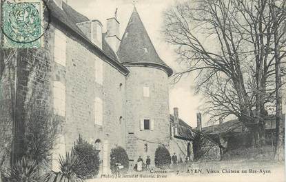 CPA FRANCE 19 "Ayen, Vieux château".