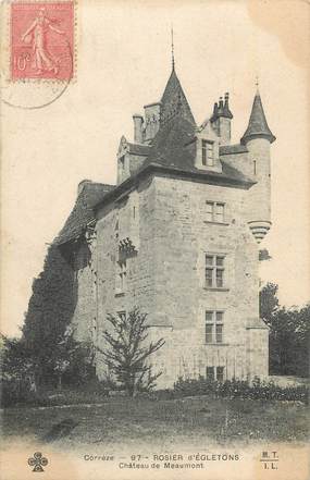 CPA FRANCE 19 "Rosier d'Egletons, Château de Meaumont".