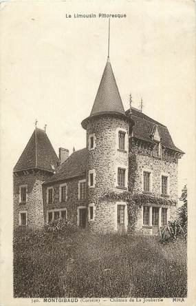 CPA FRANCE 19 "Montgibaud, Château de la Joubertie".