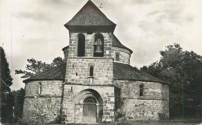 CPSM FRANCE 19 "St Bonnet la Rivière, L'église".