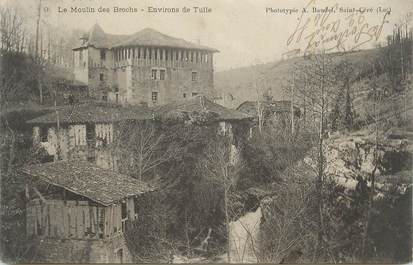 CPA FRANCE 19 "Environs de Tulle, Le moulin des Brochs".