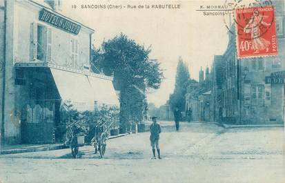 CPA FRANCE 18 " Sancoins, Rue de la Rabutelle".