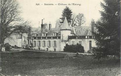 CPA FRANCE 18 " Sancerre, Château de l'Estang".