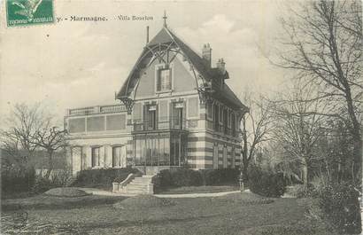 CPA FRANCE 18 " Marmagne, Villa Bourlon".