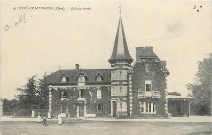 CPA FRANCE 18 " Jussy Champagne, Quincampoix".