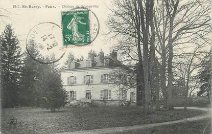 CPA FRANCE 18 " Feux, Château de Grimonville".