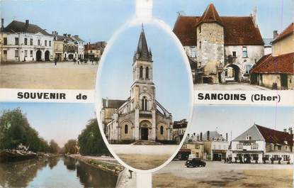 CPSM FRANCE 18 "Sancoins, Vues".