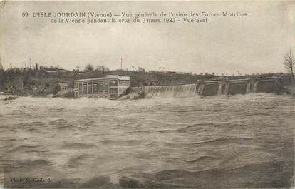 CPA FRANCE 86 "L'Isle Jourdain, Vue générale de l'usine des forces motrices".