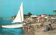 CPSM FRANCE 83 "St Tropez, Plage de la Bouillabaisse".